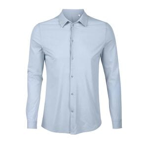 NEOBLU 03198 - Balthazar Men Camicia Uomo Jersey Mercerizzato Soft Blue
