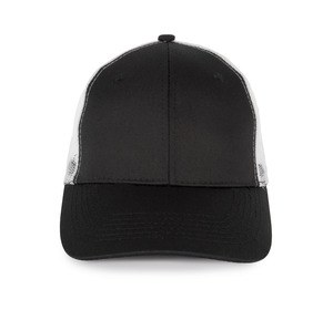 K-up KP110 - Cappellino Trucker Oeko-Tex Nero / Bianco