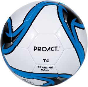 Proact PA875 - Pallone da calcio Glider 2 misura 4 White / Royal Blue / Black