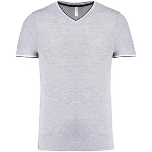 Kariban K374 - T-shirt piqué uomo scollo a V