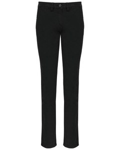 Kariban K741 - Pantaloni chino da donna Black