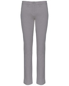 Kariban K741 - Pantaloni chino da donna Fine Grey