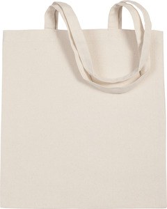 Kimood KI0250 - Borsa shopping in tela di cotone Naturale