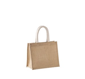 Kimood KI0273 - Borsa tote in tela di iuta - modello medio Naturale