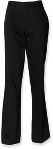 Henbury H641 - Pantaloni chino da donna 65/35 Black