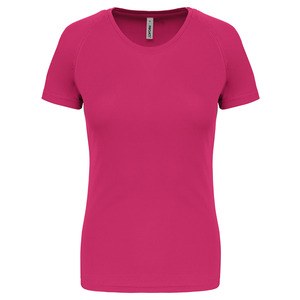 ProAct PA439 - T-SHIRT DONNA MANICHE CORTE Fucsia