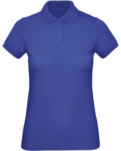 B&C CGPW440 - Polo da donna organica Cobalt Blue