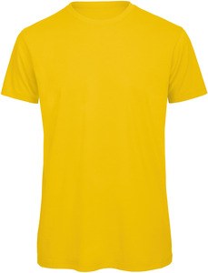 B&C CGTM042 - T-shirt girocollo da uomo Organic Inspire Giallo oro