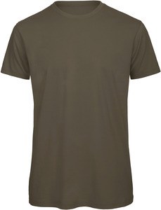 B&C CGTM042 - T-shirt girocollo da uomo Organic Inspire Khaki