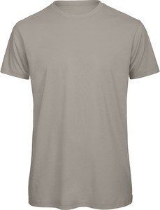 B&C CGTM042 - T-shirt girocollo da uomo Organic Inspire Grigio chiaro