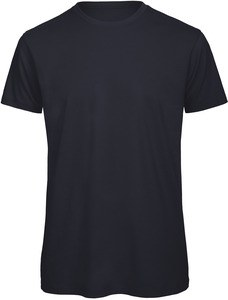 B&C CGTM042 - T-shirt girocollo da uomo Organic Inspire Blu navy
