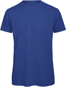 B&C CGTM042 - T-shirt girocollo da uomo Organic Inspire Blu royal