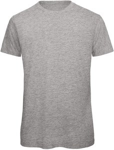 B&C CGTM042 - T-shirt girocollo da uomo Organic Inspire Sport Grey