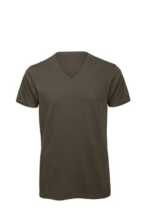 B&C CGTM044 - T-shirt da uomo con scollo a V Organic Inspire