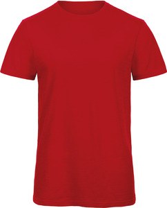 B&C CGTM046 - T-shirt organica da uomo ispirata alla fiamma Chic Red
