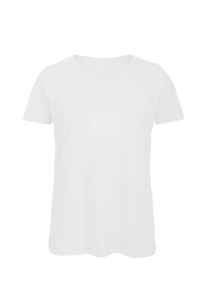 B&C CGTW043 - T-shirt girocollo da donna Organic Inspire