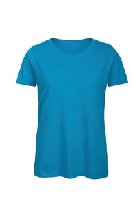 B&C CGTW043 - T-shirt girocollo da donna Organic Inspire Atoll
