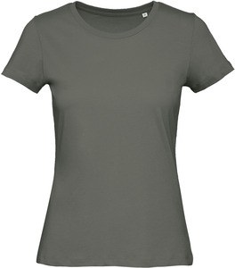 B&C CGTW043 - T-shirt girocollo da donna Organic Inspire Millennial Khaki