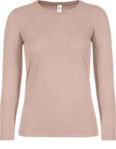 B&C CGTW06T - T-shirt manica lunga da donna #E150 Millennial Pink