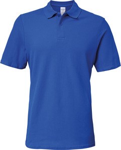 Gildan GI64800 - Polo da uomo in doppio piquet Softstyle