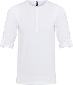 Premier PR218 - T-shirt da uomo "Long John". White