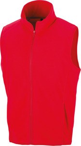 Result R116X - Gilet in micropile Rosso