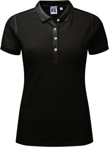 Russell RU566F - Polo elasticizzata da donna Black