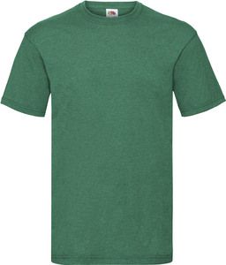Fruit of the Loom SC221 - T-shirt Value Weight Retro Heather Green