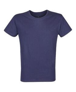 RTP Apparel 03270 - Tempo 185 Men T Shirt Uomo Tubolare Manica Corta Blu oltremare