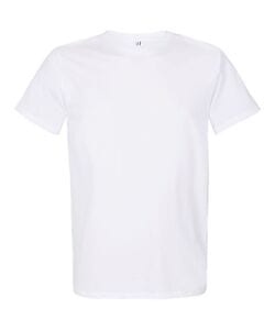 RTP Apparel 03259 - Cosmic 155 Men T Shirt Uomo Tagliata E Cucita Manica Corta Bianco