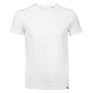 ATF 03272 - Léon T Shirt Uomo Girocollo Made In France White