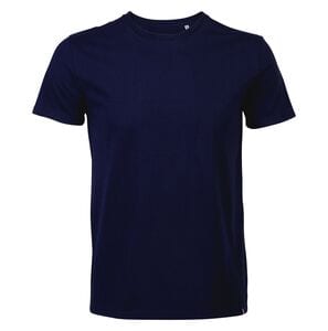ATF 03272 - Léon T Shirt Uomo Girocollo Made In France Blu navy