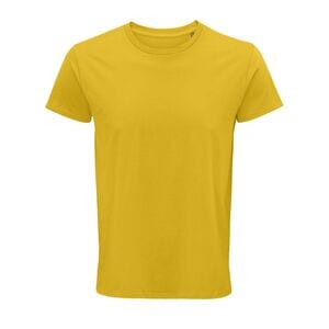 SOL'S 03582 - Crusader Men T Shirt Uomo Aderente Girocollo Giallo oro
