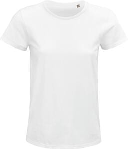 SOL'S 03581 - Crusader Women T Shirt Donna Aderente Girocollo White