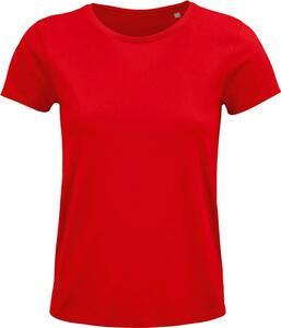 SOL'S 03581 - Crusader Women T Shirt Donna Aderente Girocollo Red
