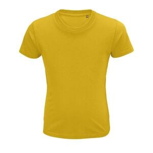 SOL'S 03580 - Crusader Kids T Shirt Uomo Slim Girocollo Giallo oro