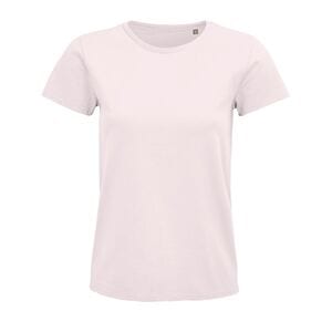 SOL'S 03579 - Pioneer Women T Shirt Donna Aderente Girocollo Rosa chiaro