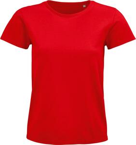 SOL'S 03579 - Pioneer Women T Shirt Donna Aderente Girocollo Red