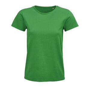SOL'S 03579 - Pioneer Women T Shirt Donna Aderente Girocollo Verde prato