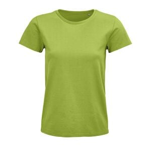 SOL'S 03579 - Pioneer Women T Shirt Donna Aderente Girocollo Verde mela