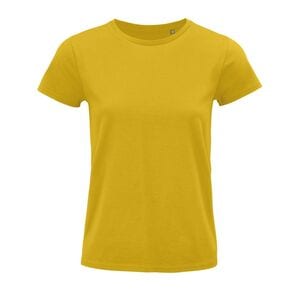 SOL'S 03579 - Pioneer Women T Shirt Donna Aderente Girocollo Giallo oro