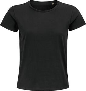 SOL'S 03579 - Pioneer Women T Shirt Donna Aderente Girocollo Nero profondo