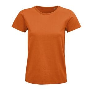 SOL'S 03579 - Pioneer Women T Shirt Donna Aderente Girocollo Arancio
