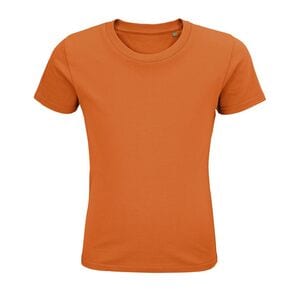 SOL'S 03578 - Pioneer Kids T Shirt Bambino Aderente Girocollo Arancio