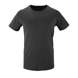 SOL'S 02076 - Milo Men T Shirt Uomo Girocollo Charcoal Melange