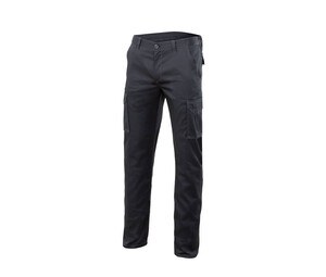 VELILLA V103JS - Pantaloni multitasche elasticizzati Black