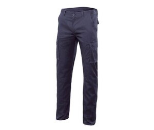 VELILLA V103JS - Pantaloni multitasche elasticizzati Blu navy