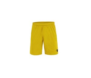 MACRON MA5223 - Pantaloncini sportivi in ​​tessuto Evertex Yellow