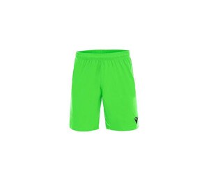 MACRON MA5223 - Pantaloncini sportivi in ​​tessuto Evertex Fluo Green