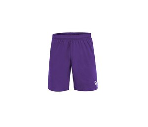 MACRON MA5223J - Pantaloncini sportivi per bambini in tessuto Evertex Purple